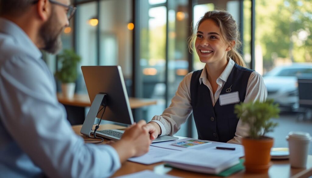 Chargé d’accueil en banque débutant : missions, formation et conseils