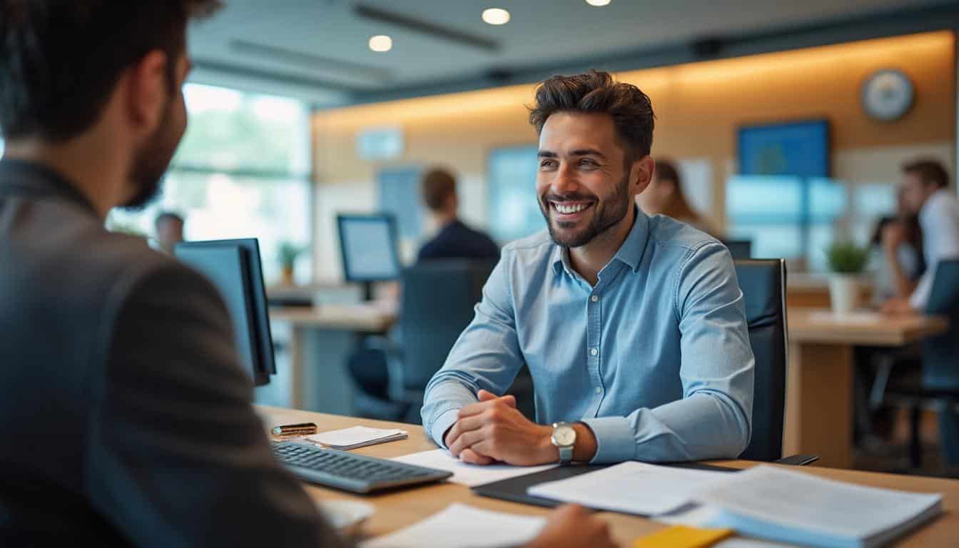Illustration: Quel est le rôle essentiel du conseiller à l’accueil en banque ?