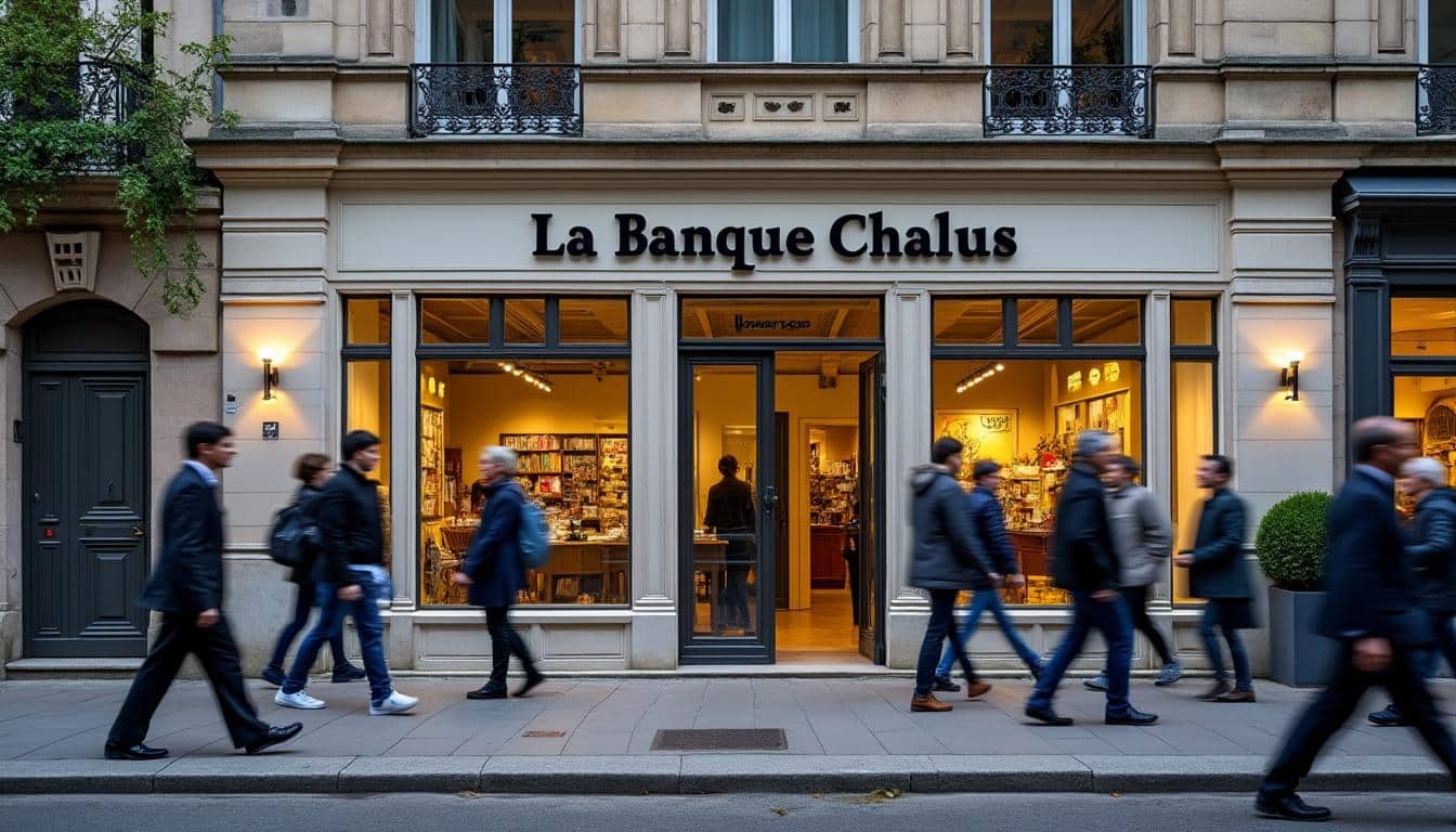 Illustration: L’histoire et l’identité de la banque Chalus en Auvergne