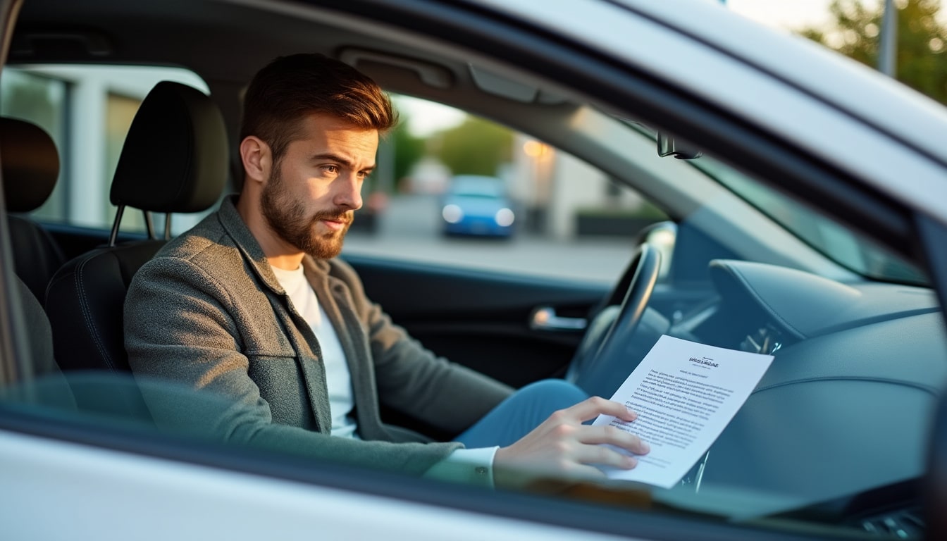 Illustration: Comprendre la résiliation d’un contrat d’assurance auto pour impayé